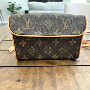 Louis Vuitton Florentine Waist Bag Monogram Canvas One Size